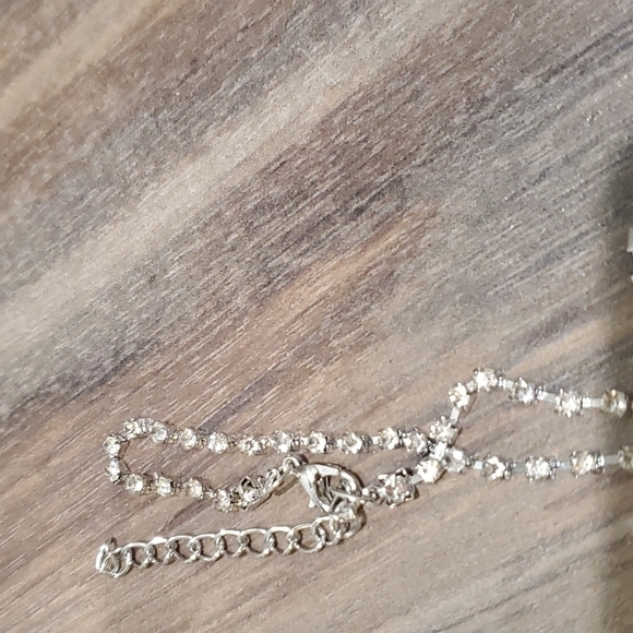 New Butterfly Pendant Necklace Rhinestone Chain Crystal - Picture 8 of 8